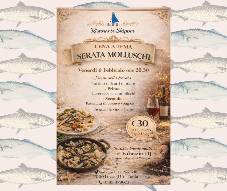 Locandina Serata Molluschi